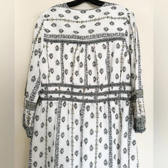 Veronica Beard Castella Floral Boho Midi Dress - Picture 12 of 16